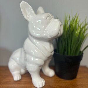 White Dog Decoration